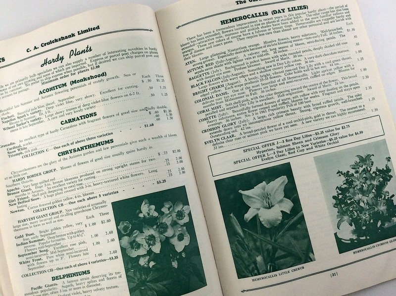 CA Cruickshank Spring 1963 Garden Guild Toronto Ontario Seed Catalog Q358 gallery