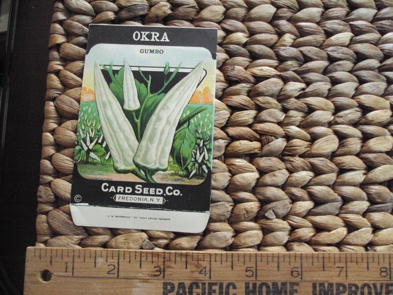 Lot 30 Vintage Seed Packets Fruit Vegetable NEW NOS gallery
