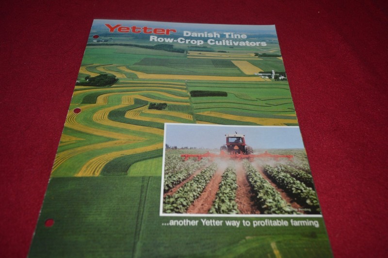 Yetter Danish Tine Row Crop Cultivator Dealer’s Brochure YABE10