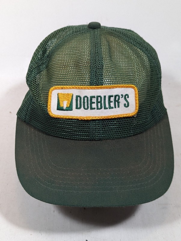 Vtg Doebler’s Hybrids Corn Patch SnapBack Hat Trucker baseball Cap K products