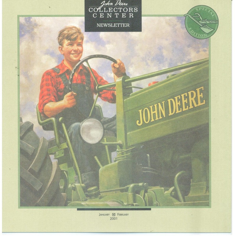 John Deere Collectors Center Newsletter Set of 3 – Excellent Condition Tractors gallery