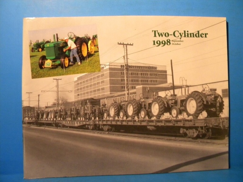 Two Cylinder 1998 Sept Oct Vol 2 No 5 John Deere Model R Tractor