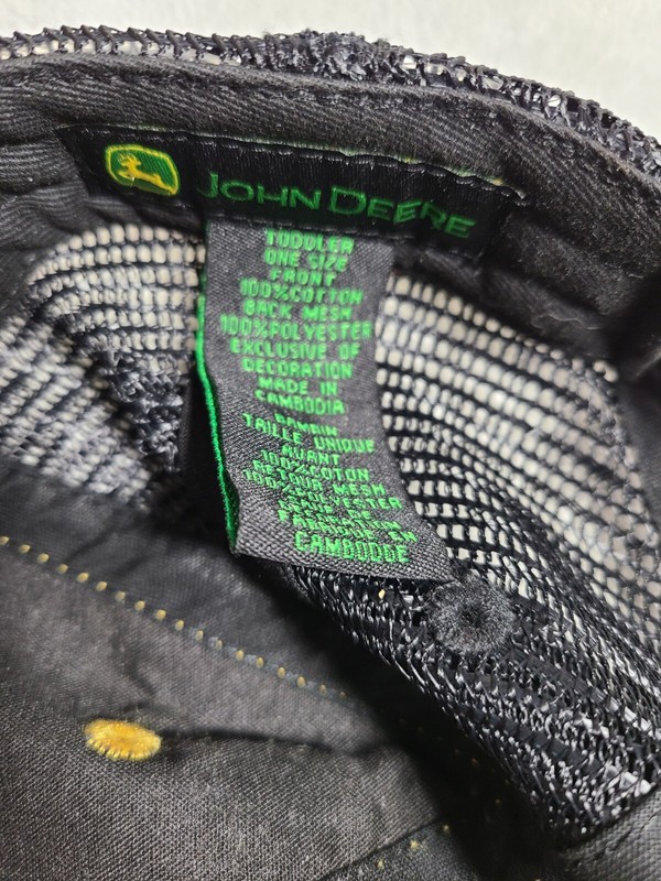 John Deere Toddler Snapback Trucker Style Ballcap gallery