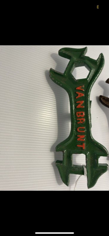 Vanbrunt D380 Wrenches Pre John Deere Made In USA Grain Drill 1860-1911 Tools