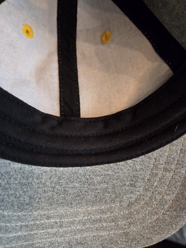 John Deere Toddler Elasticback Soft Baseball Style Cap Hat Gray Yellow Bulldozer gallery