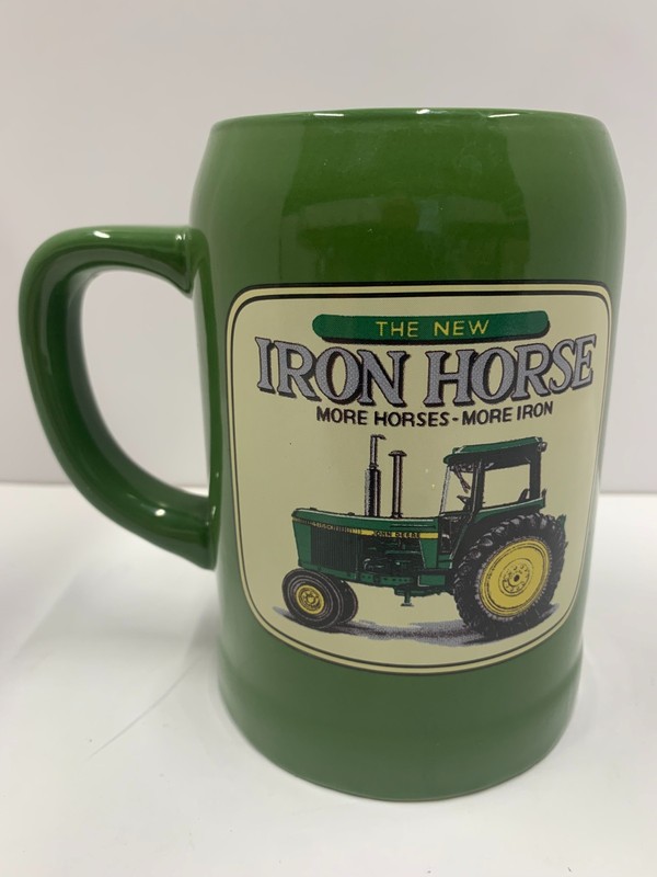 John Deere Tractor Mug - Iron Horse, More Horses, More Iron - Coffee Mug gallery