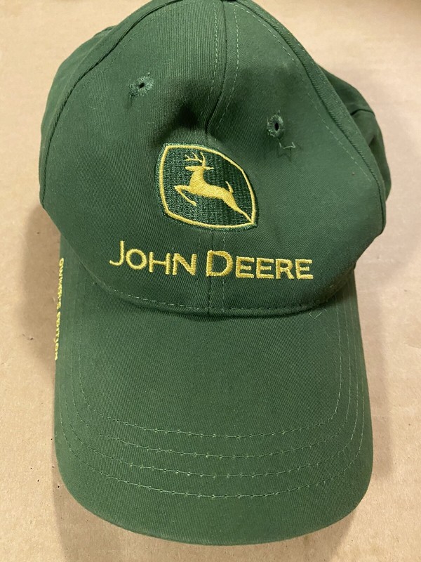 John Deere Hat Owner’s Edition Ball Cap Ajustable Green Used Condition