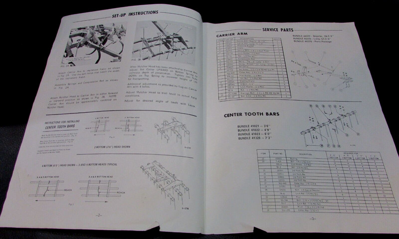 1974 Royal Industries Noble Division Field Cultivator Chisel Plow Mulcher Paper gallery