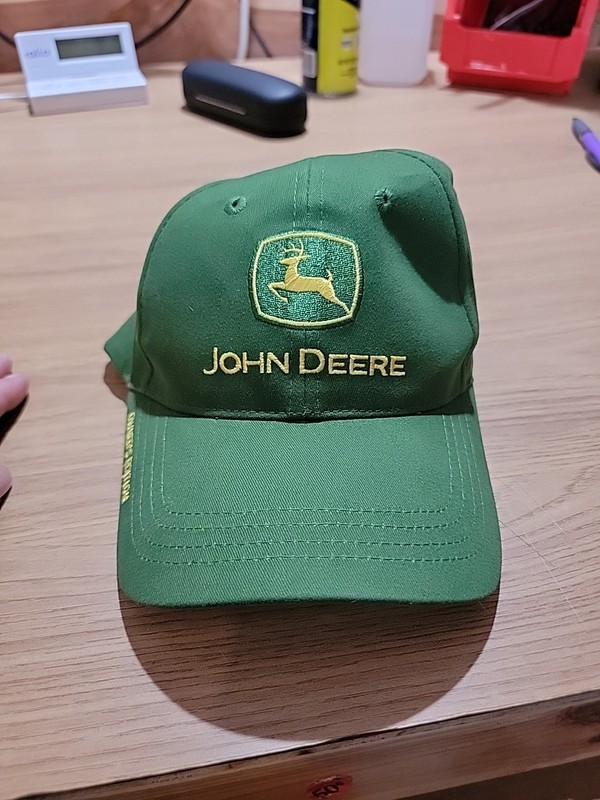 John Deere Owners Special Edition Ball Cap Hat Green “Nothing Runs Like A Deere.