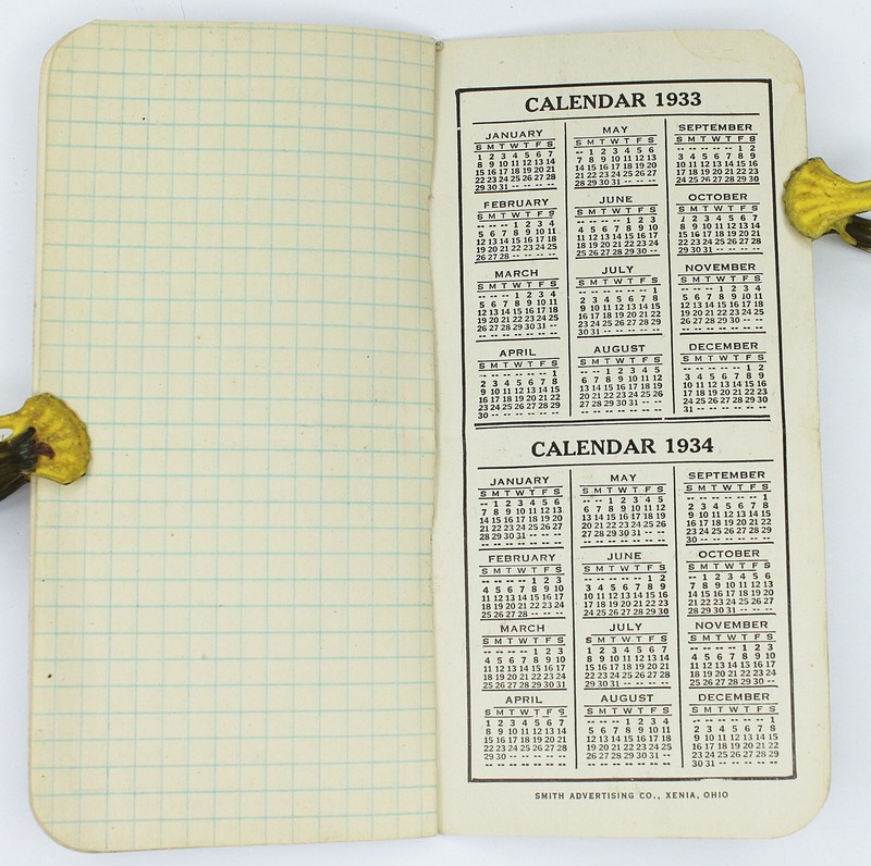 Vintage 1933 PLYMOUTH BINDER TWINE for Grain Harvest Data Notebook gallery