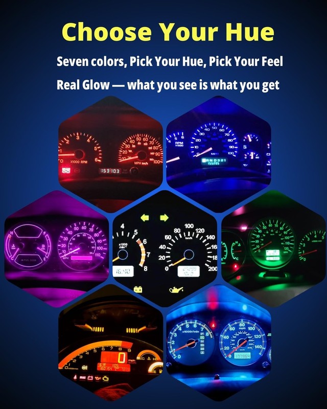 74 Led Bulb Lights Mini T5 2721 27 37 286 Wedge PC74 Twist Socket Automotive ... gallery