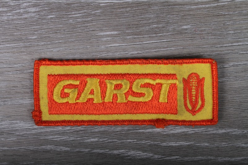 Vintage Garst Seed PATCH 4-1/2″ x 1-7/8″  Used