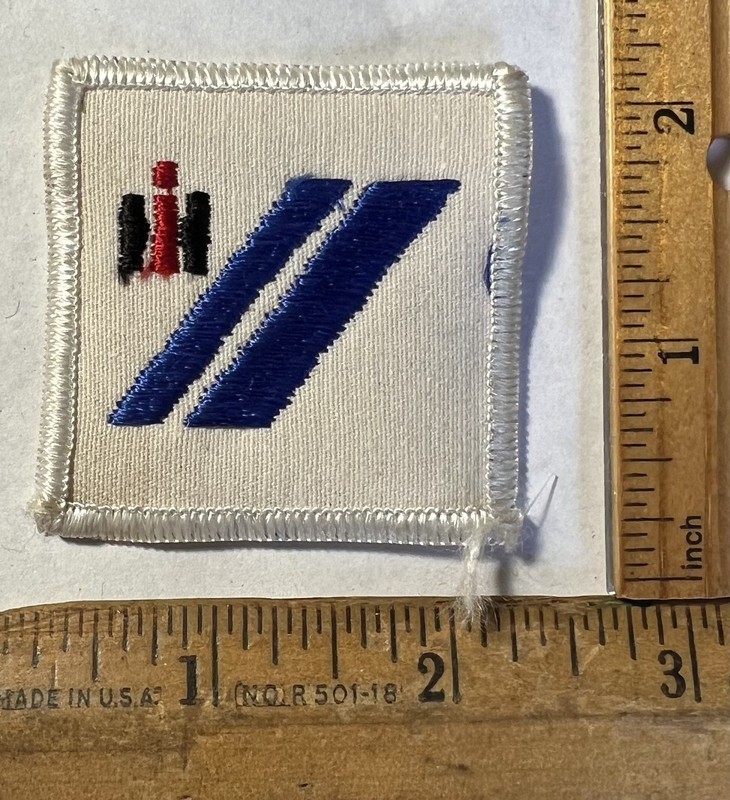 Vintage IH International Harvester Scout II Dealer Logo Patch Farming Tractor