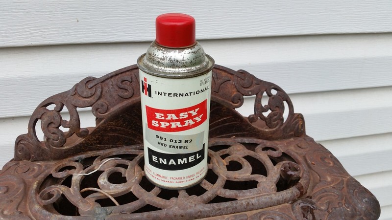 vintage spray paint can cone top vintage international harvester cone top can VR