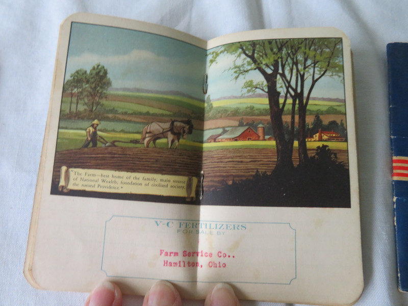 Vtg 1937, 1940-41~VC Fertilizers Pocket Ledger Record Books-LOT of 3 w/Pictures gallery