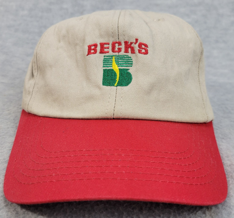 Vintage BECK’S Cap Sure Gro 130 Profit Pack Snapback Farm/Field Hat