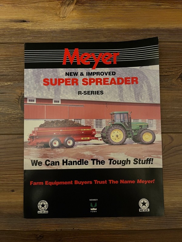 Meyer R-Series Super Spreaders sales brochure