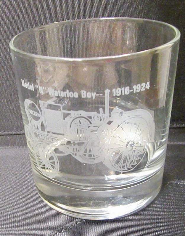 John Deere Waterloo Boy Model “N”Etched Glass 1916-1924