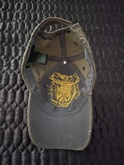 JOHN DEERE BARBED WIRE ADJUSTABLE BASEBALL CAP