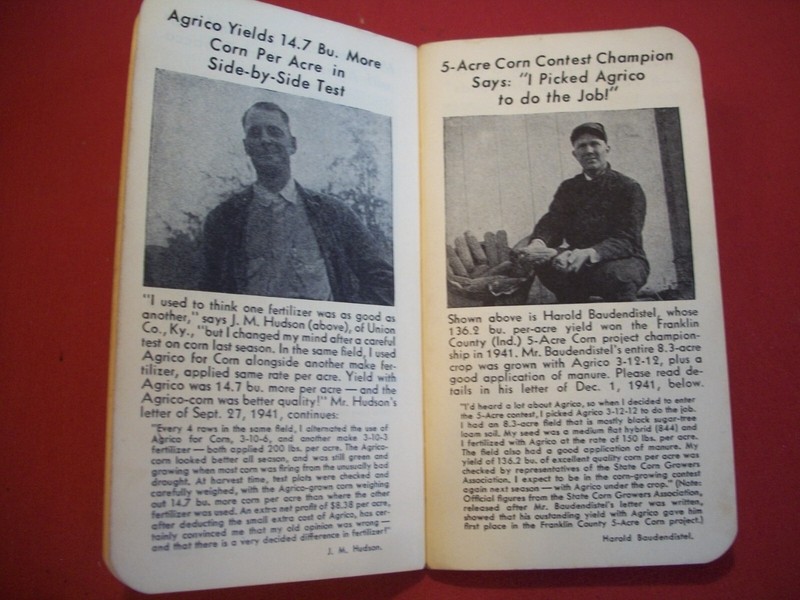 Collectable 1942 Agrico Fertilizer Memo Book gallery