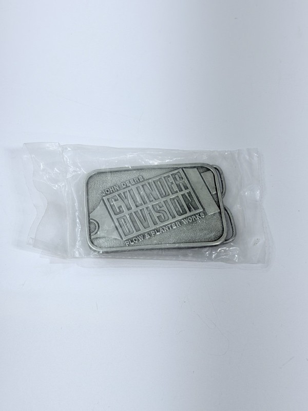 John Deere Cylinder Division Belt Buckle Plow and planter works NOS