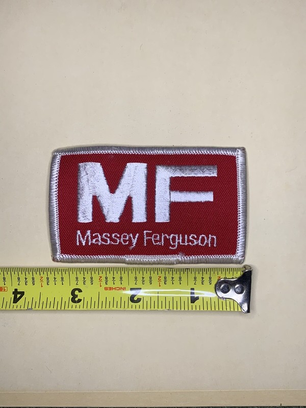 MF Massey Ferguson Vintage Patch Tractor Farm Iron on Patch Agriculture Farming