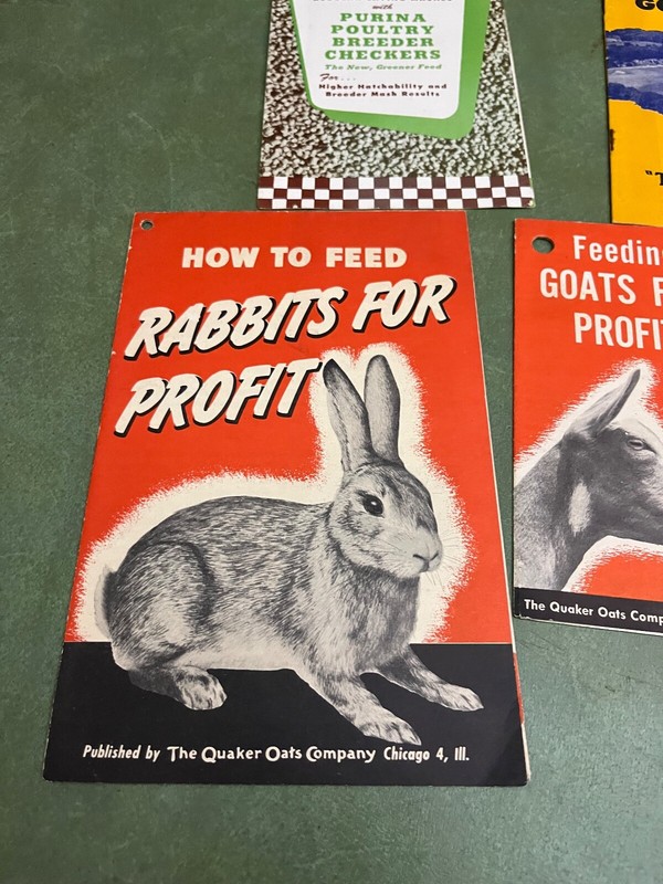 Lot Of Original Brochures On Raising Farm Animals Purina Quaker Oats Larro gallery