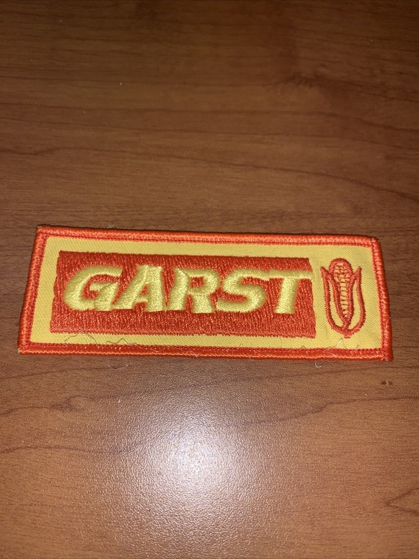 Vintage Garst Seed PATCH 4-1/2″ x 1-7/8″ Agriculture Advertising