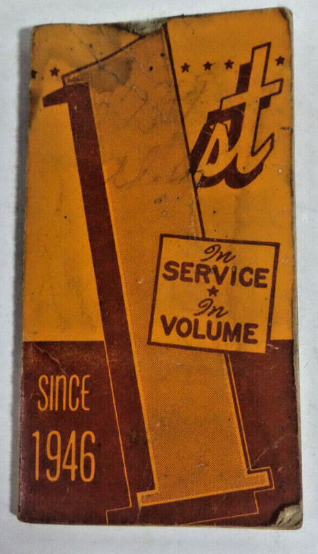 Producers Livestock market Omaha 1946 notepad advertisement