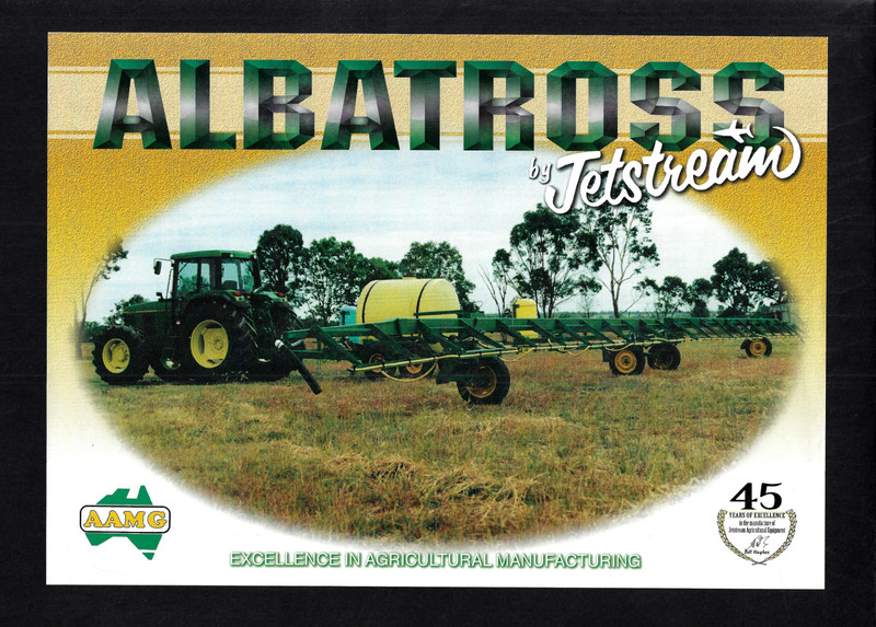 JETSTREAM ALBATROSS SPRAYER FLYER/BROCHURE