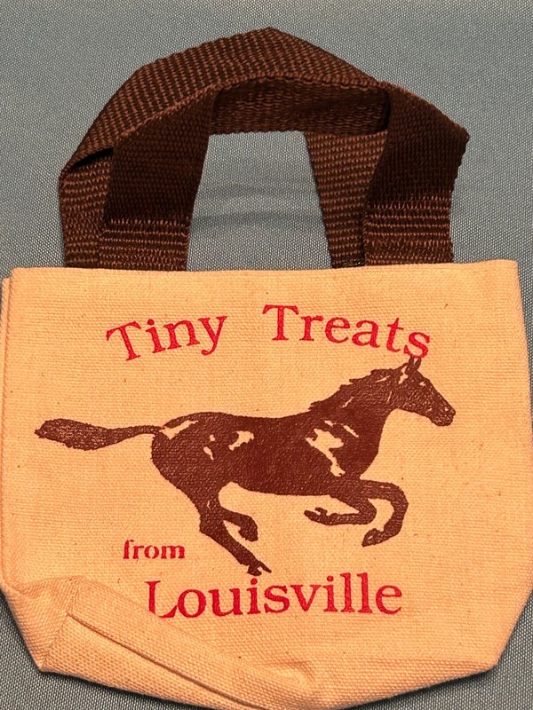 Vintage Tiny Treats from Louisville Canvas Bag Horse