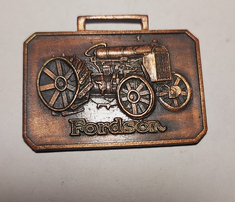 Vintage Fordson Tractor A Farm Classic Watch Fob #11