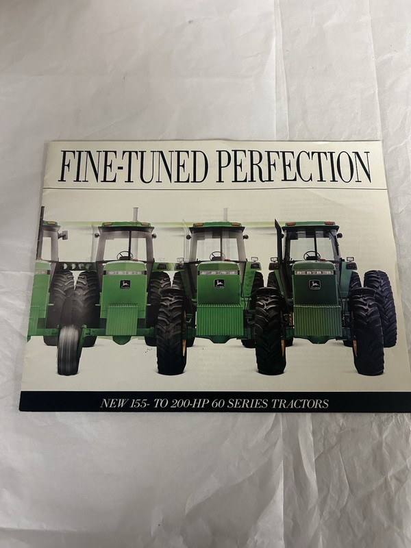 Vintage John Deere 60 Series Tractor Brochure