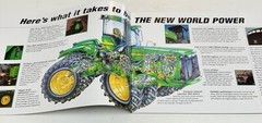 JOHN DEERE 32 Pages 9000 Series 4WD Tractors Brochure 1997