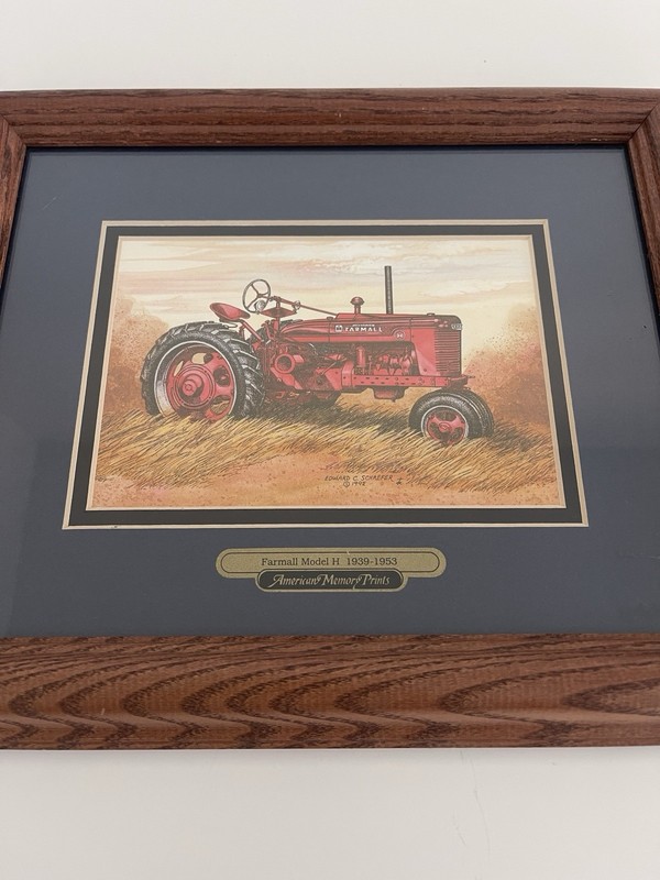 Farmall Model H 1939-1953 Farm Tractor American Memory Prints gallery