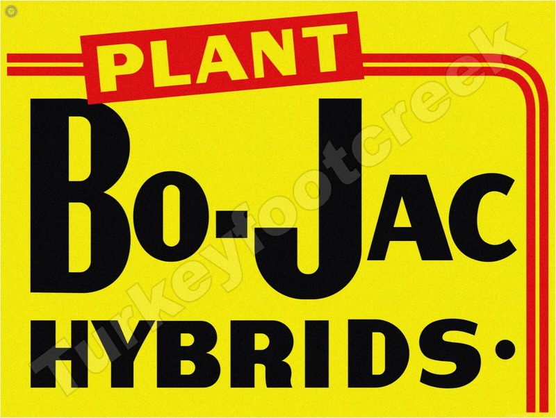 Bo-Jac Hybrids 12″ x 16″ Metal Sign