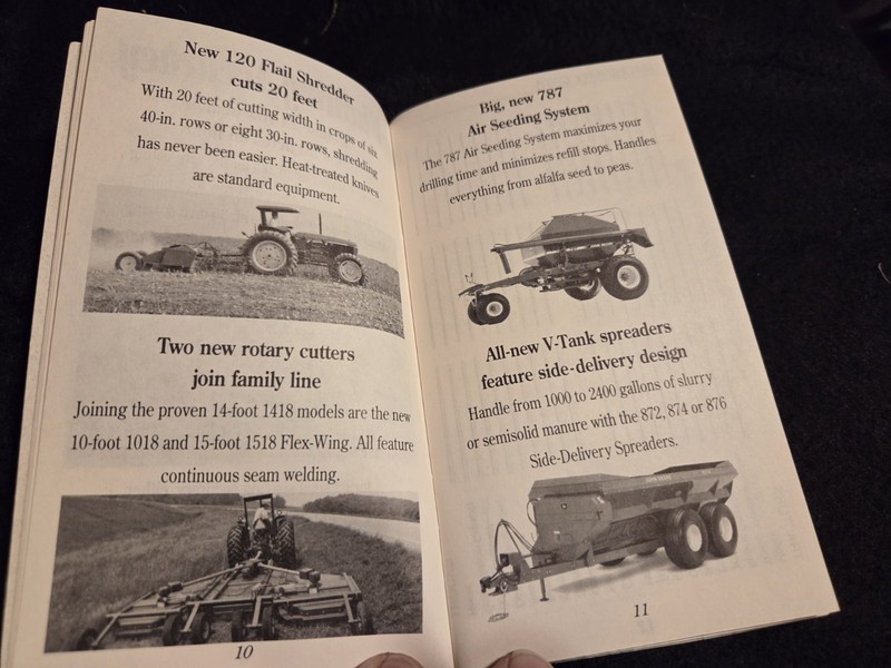 1992 John Deere 125th Annual Pocket Ledger Notebook 4760 8760 Tractor gallery