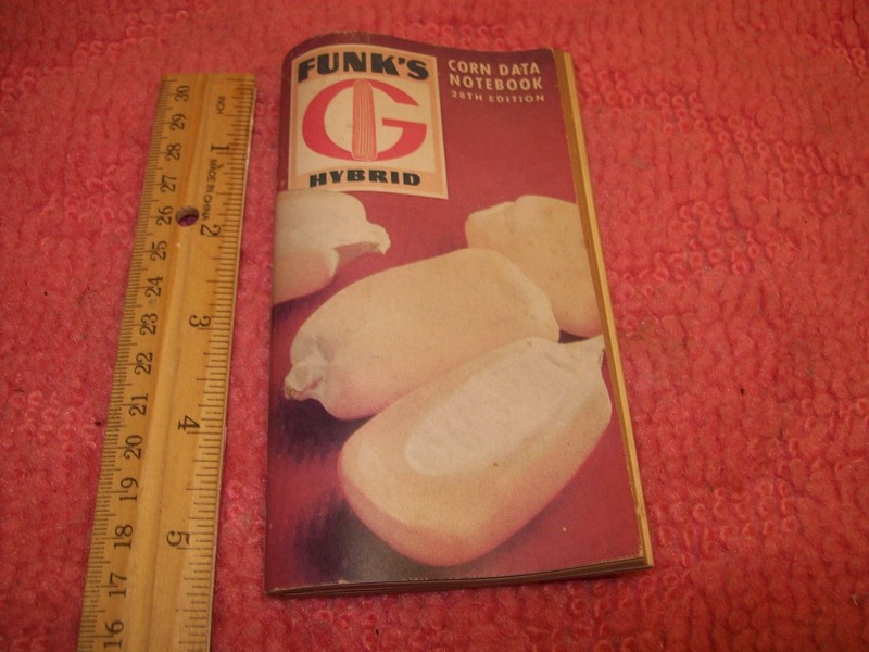 Funks Hybrid Corn Data Notebook 28th Edition 1966 New ZIA IIII Info Booklet