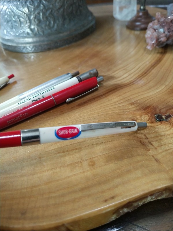 5 Seed, Farming chemical Advertising pens. Indiana, Illinois. Amitrol, more.. gallery