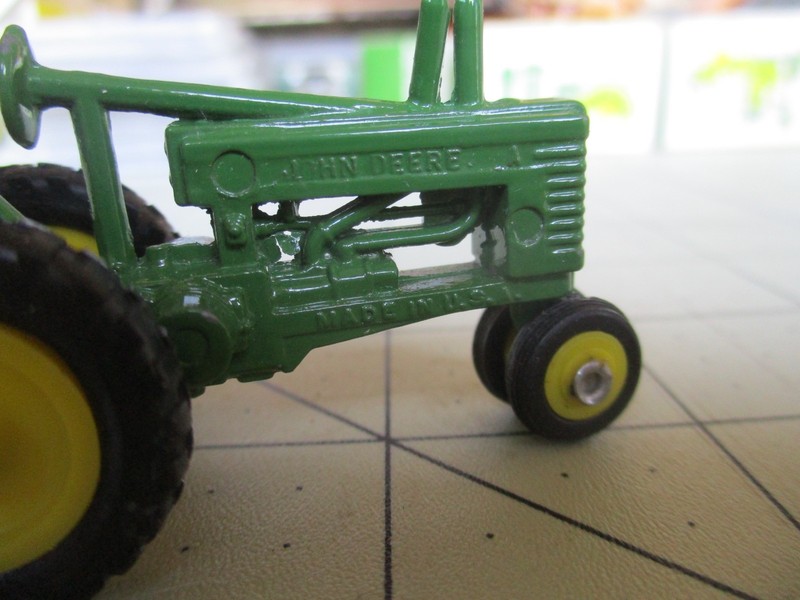 Vtg 1939 model JOHN DEERE Model A Row Crop Tractor ERTL Model, USA made, No 564 gallery