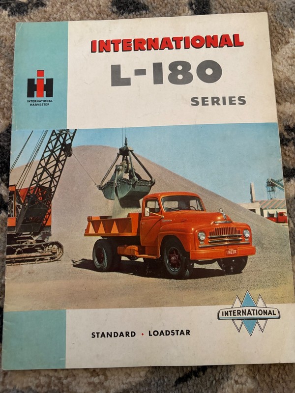 International Harvester L-180 Series Truck For 1950 Brochure MWPA26