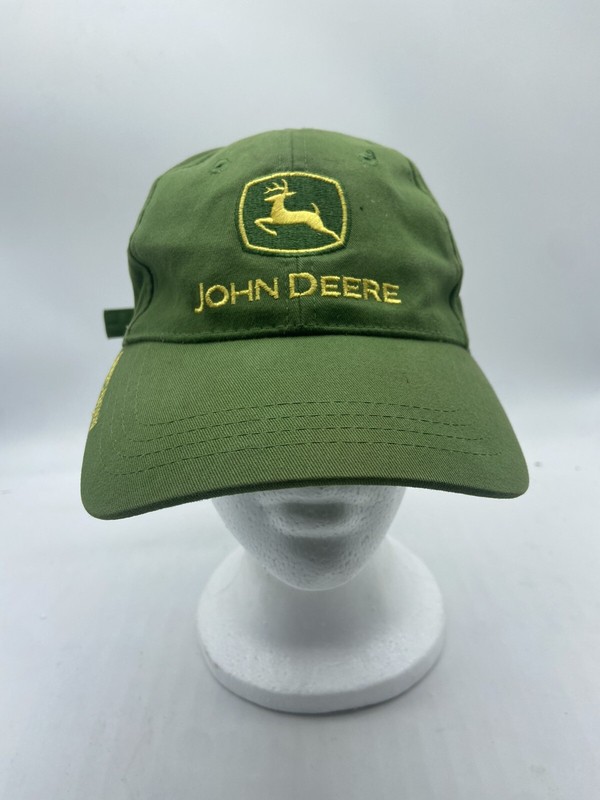 Cary Francis Group Owners Edition Green John Deere Adjustable Hat Crop Insurance