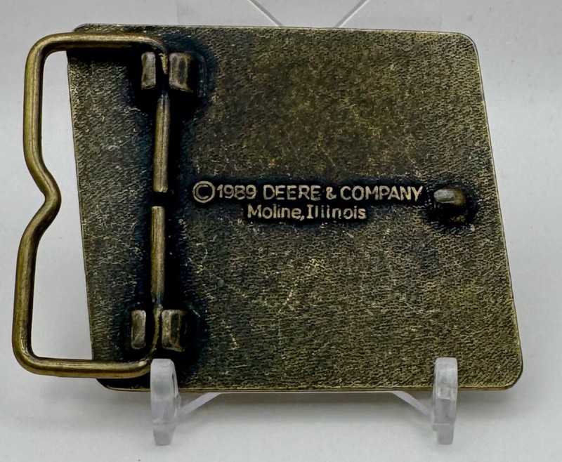 JOHN DEERE Belt Buckle Diesel Power 1989 gallery