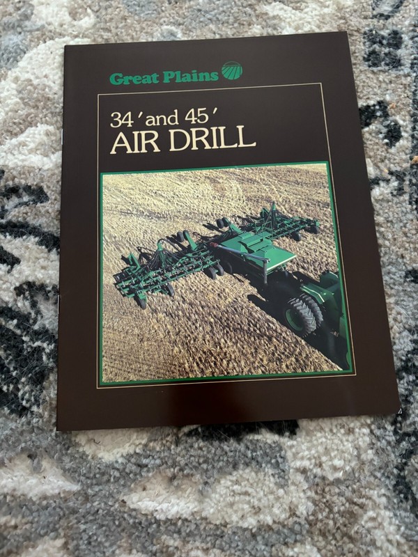 Great Plains 34 & 45 Foot Air Drill Brochure FCCA24