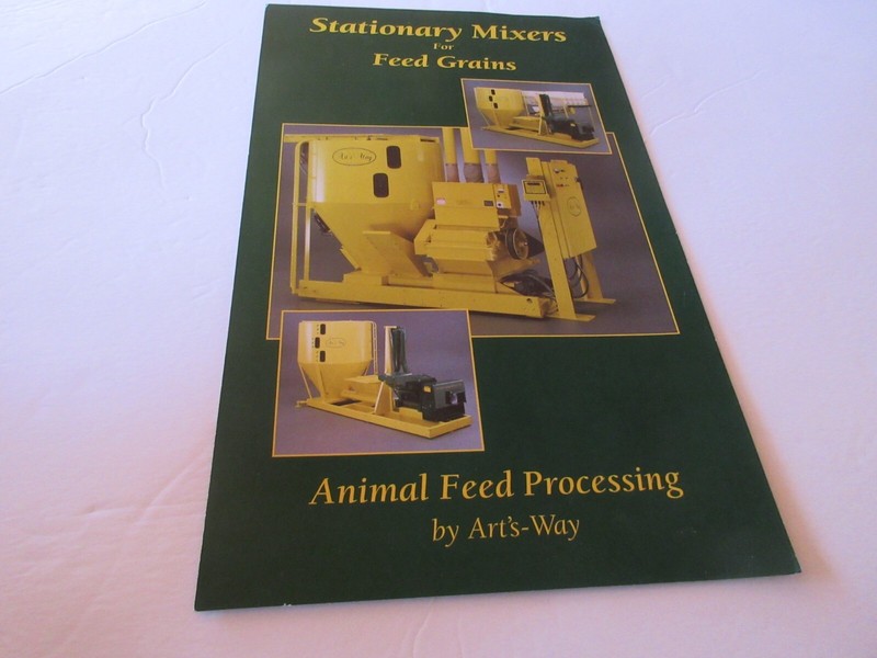 Art’s-Way Stationary Mixers 2 Page Brochure (I need to fold to ship)