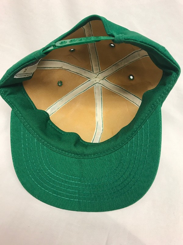 Vintage Toddler Baby John Deere Hat Farmer SnapBack 100% Cotton Green K-Products gallery