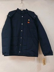 1970 Kernel Renk Seed Jacket Campus Advertising Farm Agriculture Renk Seed XL