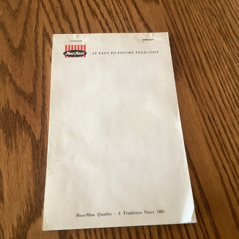 New Moor Man’s Note Pad