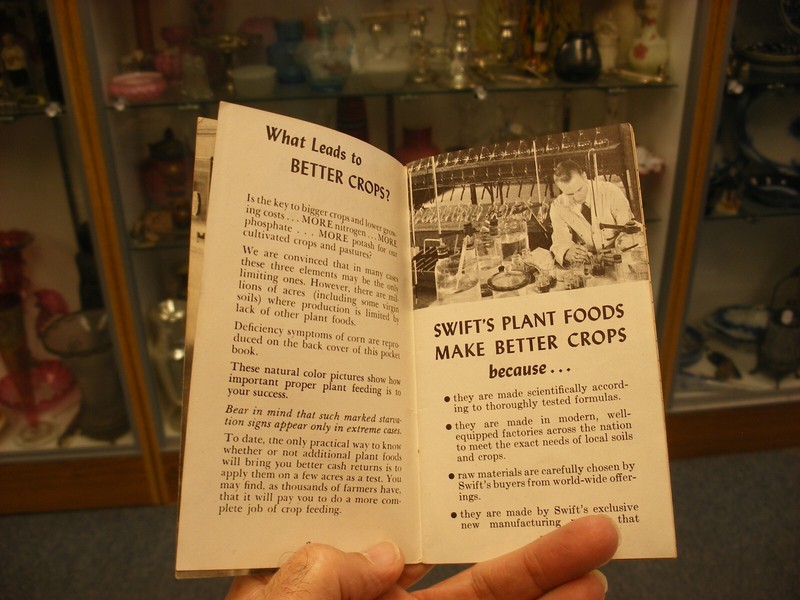 Vintage 1955 Swift's Plant Food Farming Products Advertising Memo Book gallery