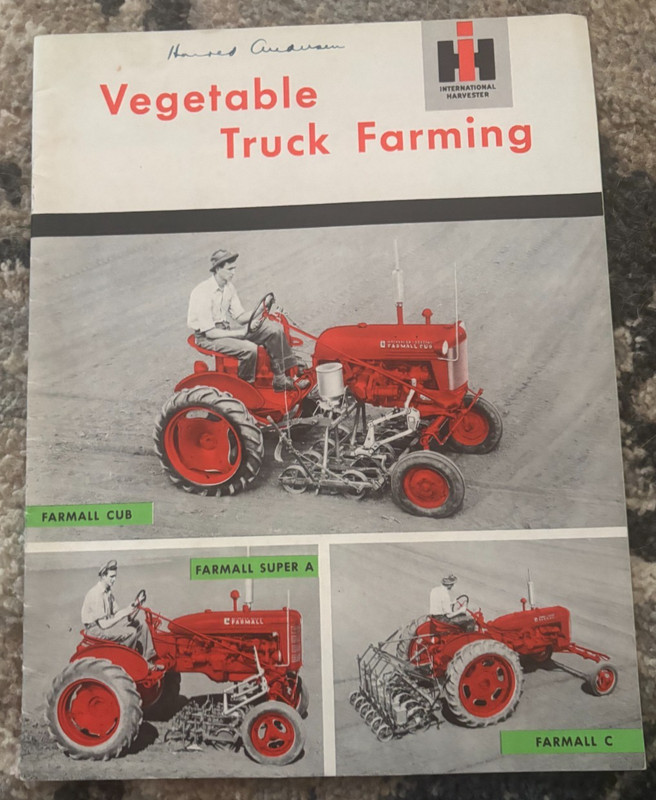 International Harvester Vegetable Truck Farming For 1949 Brochure AMIL26